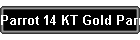 Parrot 14 KT Gold Parrots